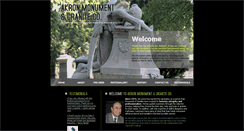 Desktop Screenshot of akronmonumentgranite.com